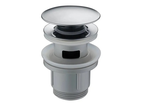 Елегантен клик-клак сифон за мивка Chrome