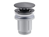 Елегантен клик-клак сифон за мивка Black Gun Metal Steel