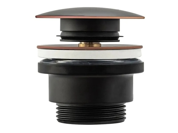 Елегантен клик-клак сифон за мивка Old Black