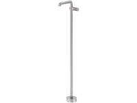 Едноръкохватков смесител за мивка Silia Hexa Brushed Steel