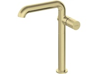 Стоящ смесител за мивка Silia Hexa Brushed Gold