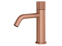 Луксозен смесител за мивка Logica Shine Brushed Rose Gold