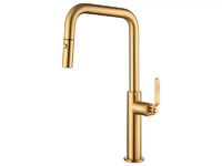 Луксозна батерия за кухня Niza Brushed Gold