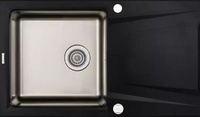 Кухненска мивка Pallas Graphite Metallic