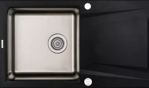 Кухненска мивка Pallas Graphite Metallic