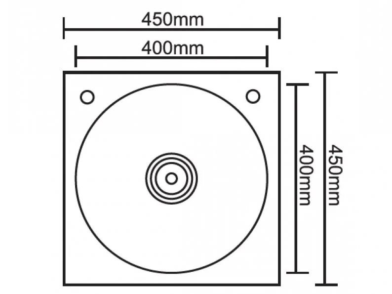 Мивка за кухня ICK D4545P (1)