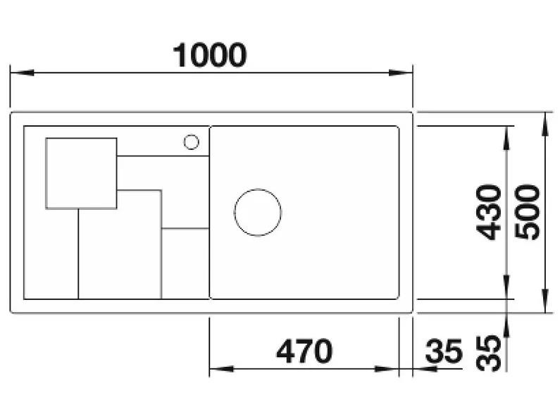 Мивка за кухня SITY XL 6S (1)