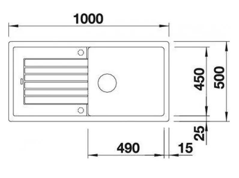 Мивка за кухня Zia XL 6S (1)