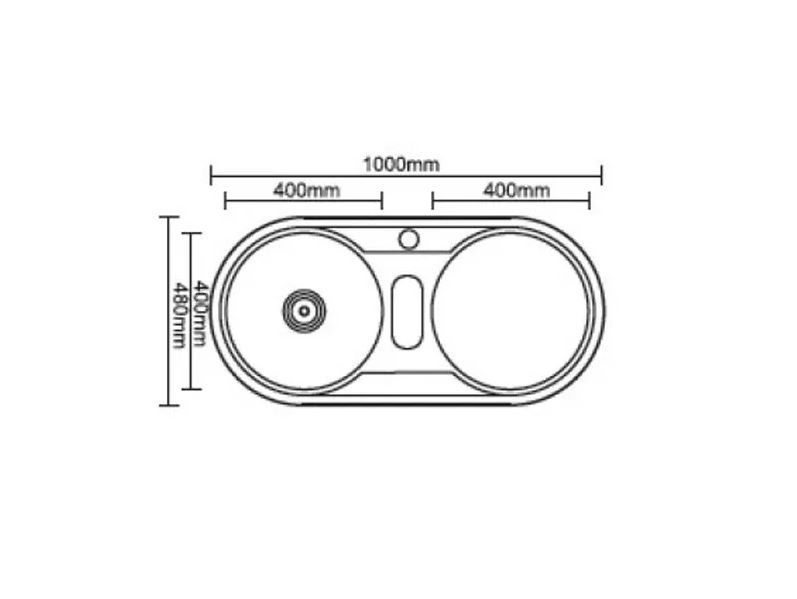 Мивка за кухня ICK 10048AR (1)