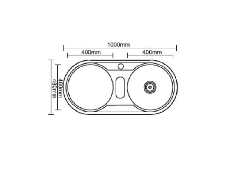 Мивка за кухня ICK 10048AL (1)