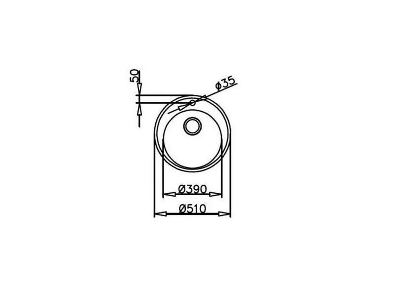 Мивка за кухня Starbright 45 1B ORB (1)