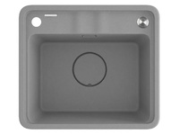 Мивка за вграждане Momi Metallic Grey