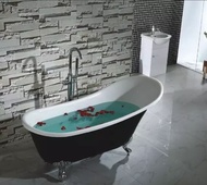 Акрилна вана в черен цвят ICS LB 1784 B