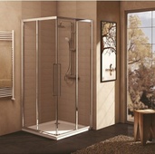 Душ кабина Kubo 80x80см с покритие Ideal Clean