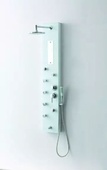 Бял хидромасажен панел Дилея 3014 White