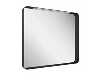 Елегантно огледало Strip Black 80x70см