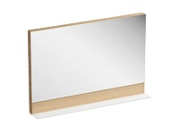 Ефектно огледало за баня Formy Oak 120x70см