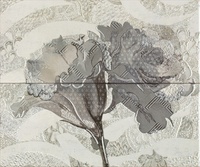 Conjunto Floral Gris - 2 части 25*60см